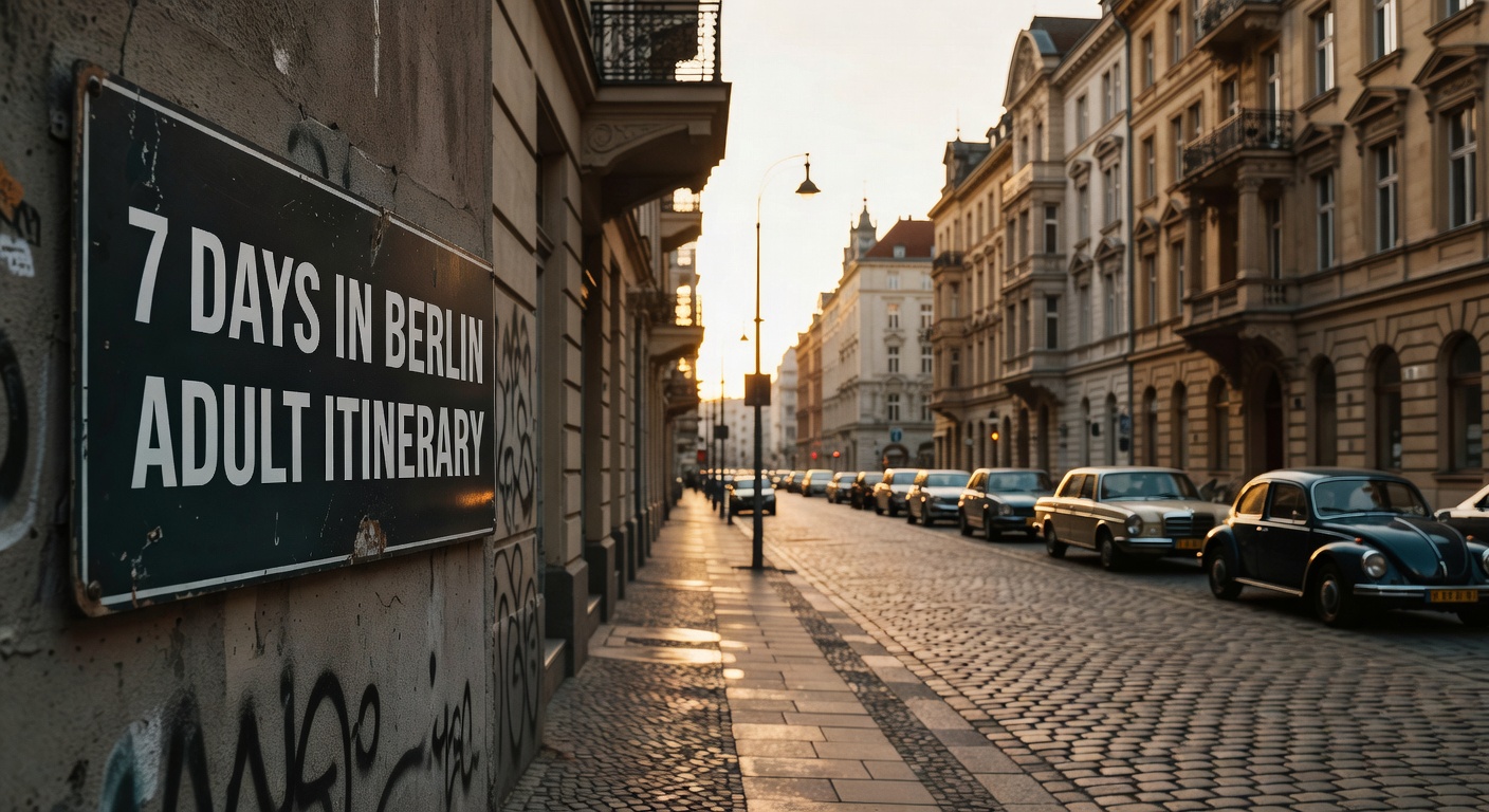 warm cinematic urban / travel light, no people in foreground, no text overlay