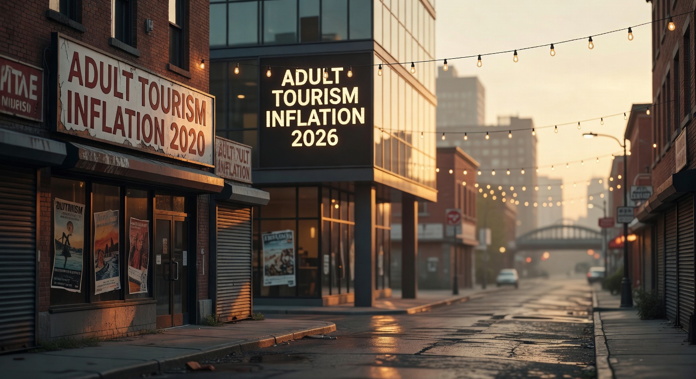 warm cinematic urban / travel light, no people in foreground, no text overlay