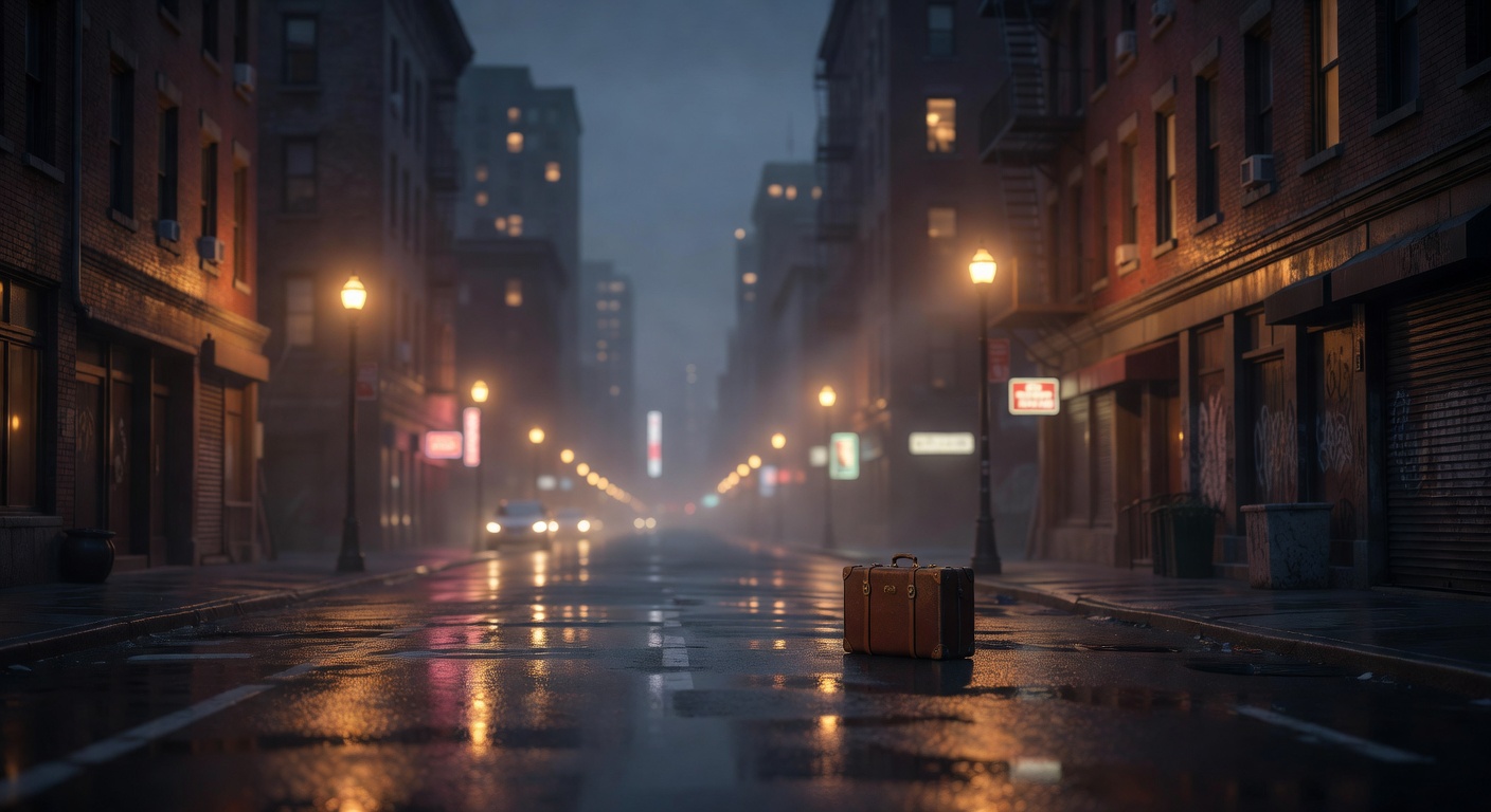 warm cinematic urban / travel light, no people in foreground, no text overlay