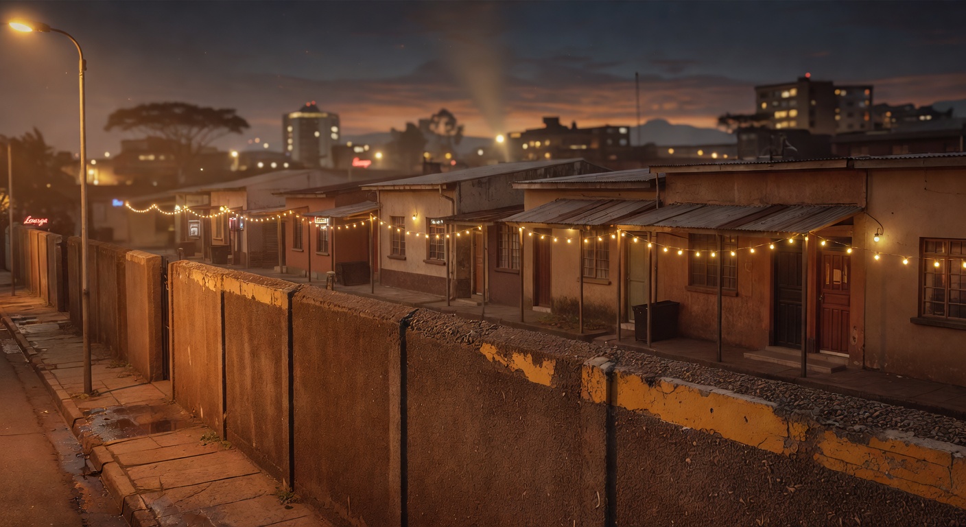 warm cinematic urban / travel light, no people in foreground, no text overlay