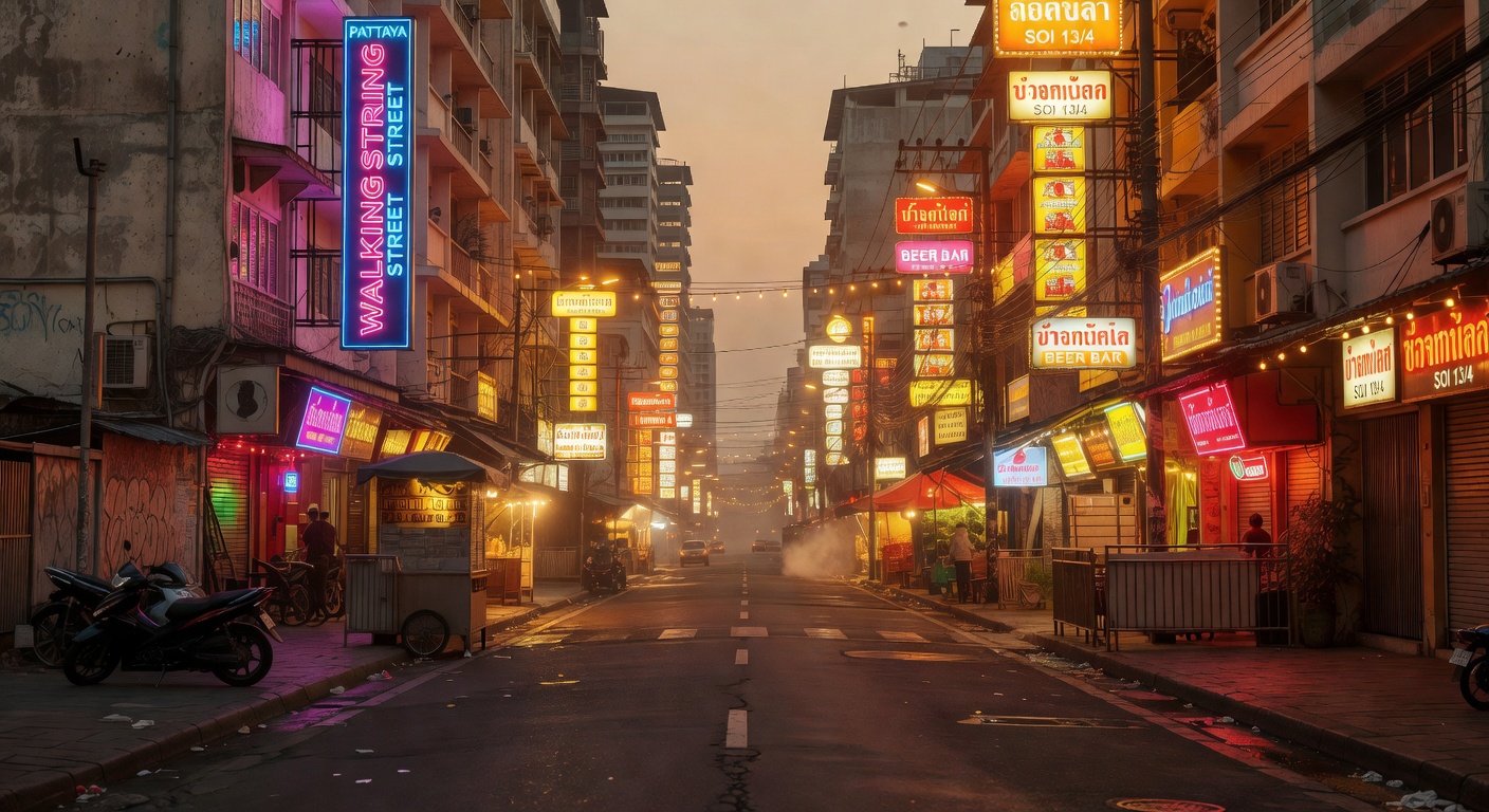 warm cinematic urban / travel light, no people in foreground, no text overlay