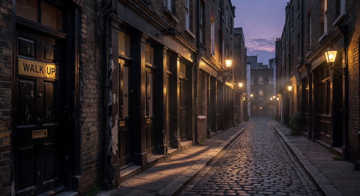 warm cinematic urban / travel light, no people in foreground, no text overlay