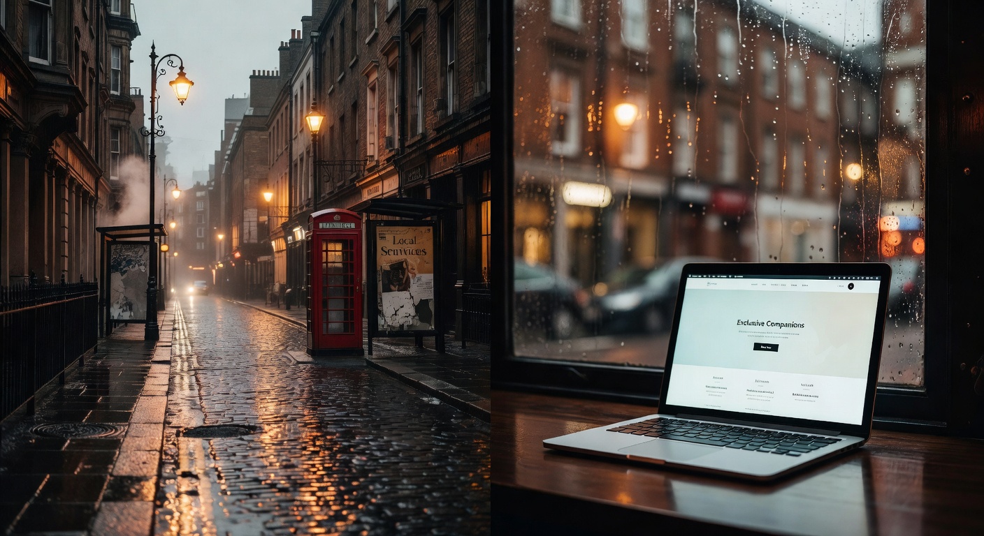 warm cinematic urban / travel light, no people in foreground, no text overlay