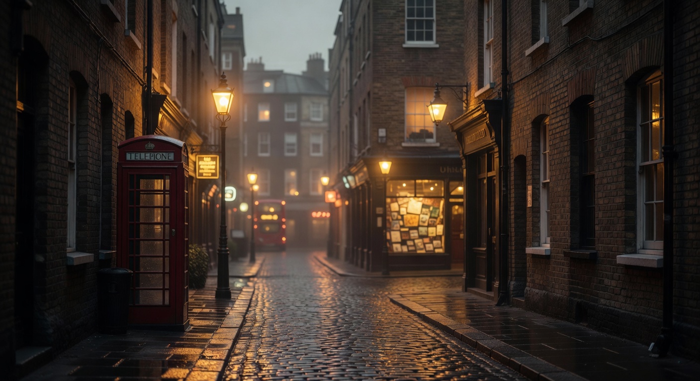 warm cinematic urban / travel light, no people in foreground, no text overlay