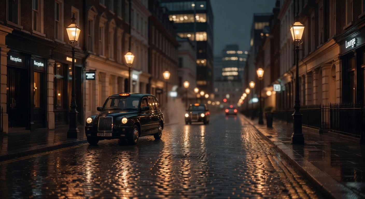 warm cinematic urban / travel light, no people in foreground, no text overlay