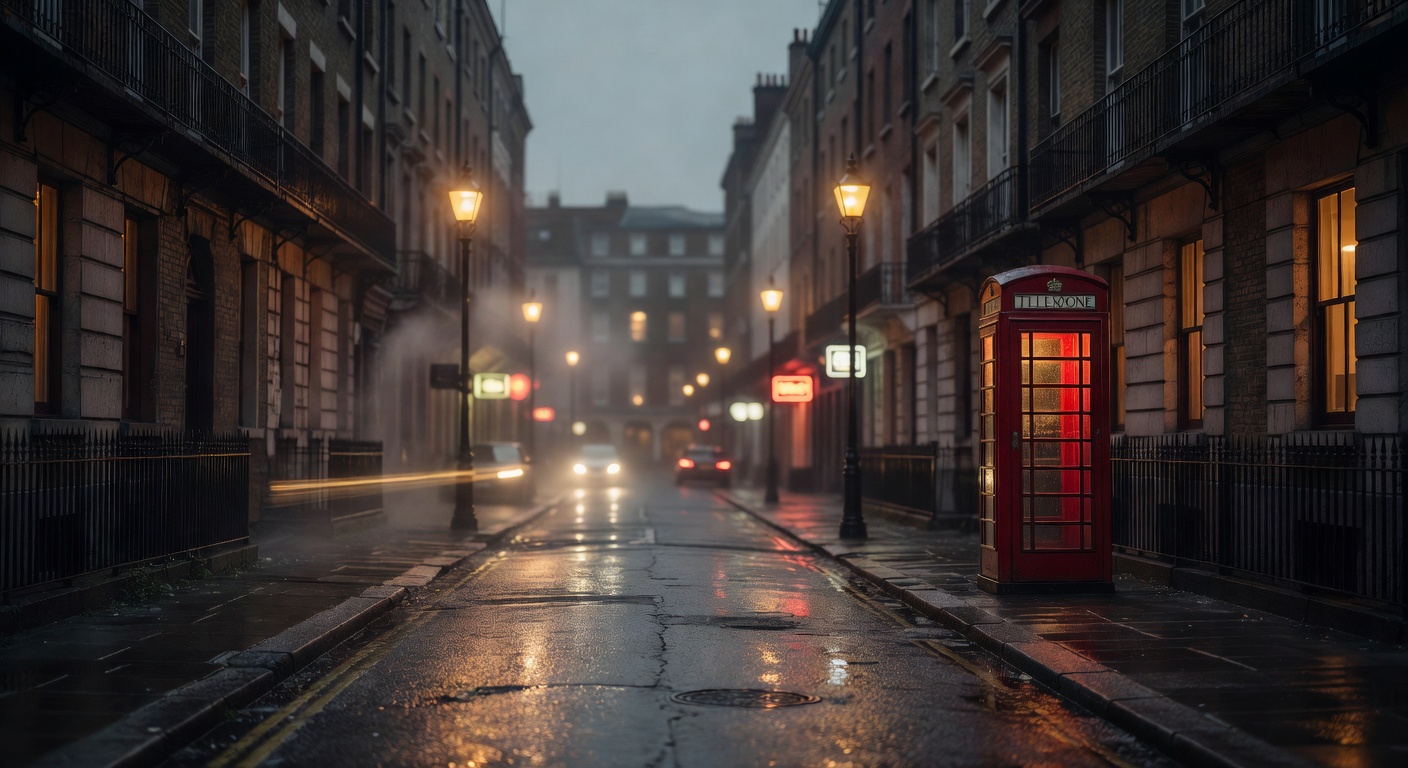 warm cinematic urban / travel light, no people in foreground, no text overlay