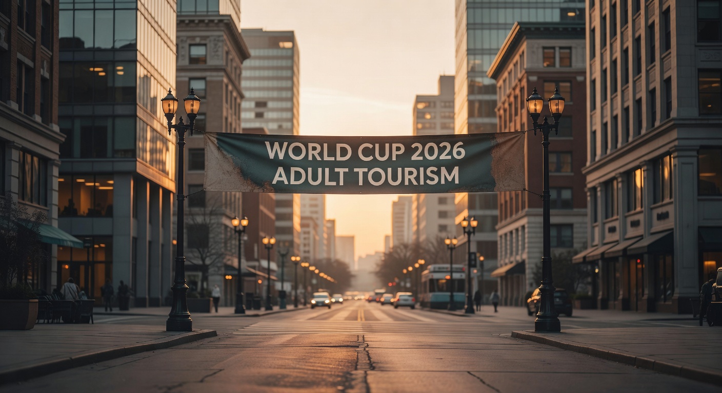 warm cinematic urban / travel light, no people in foreground, no text overlay