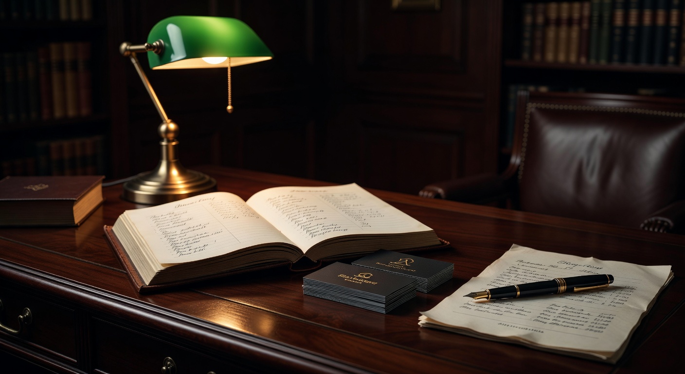 warm desk light, sophisticated dark aesthetic, no text overlay