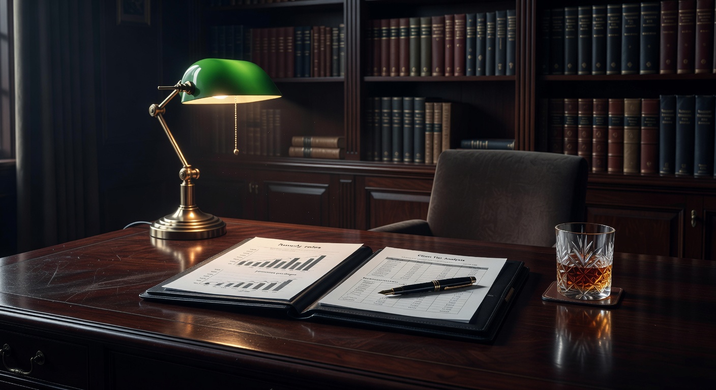 warm desk light, sophisticated dark aesthetic, no text overlay