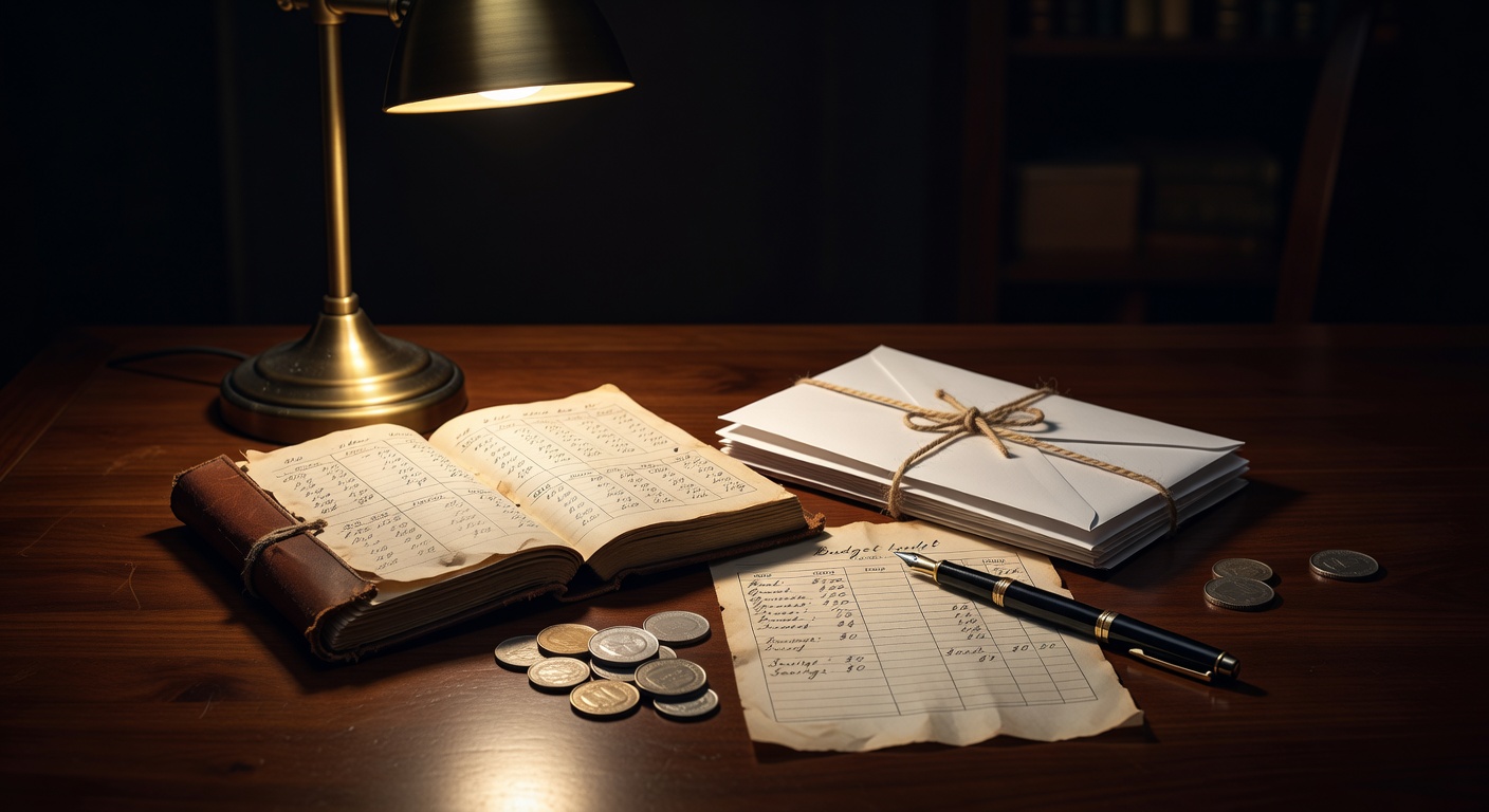 warm focused desk lamp lighting, sophisticated, no text overlay