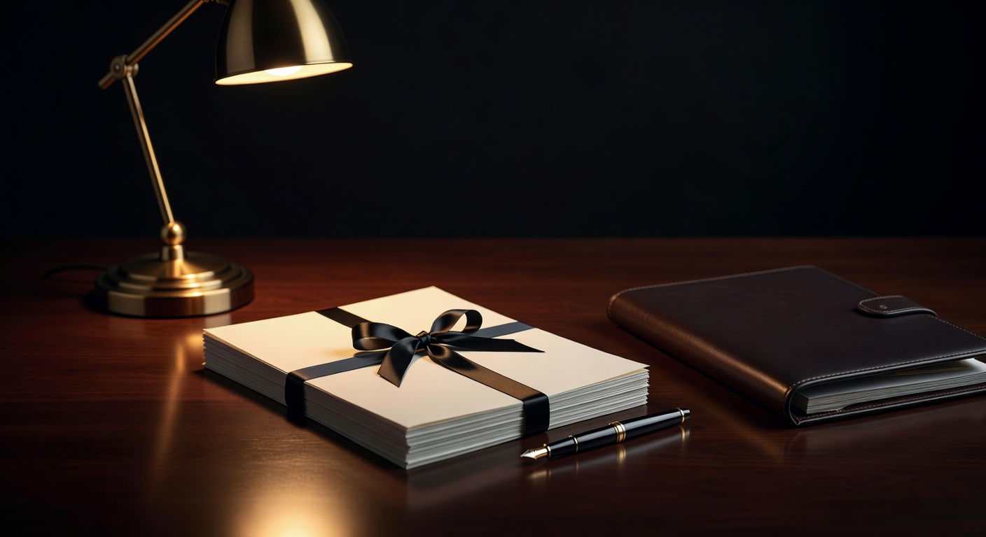 warm focused desk lamp lighting, sophisticated, no text overlay