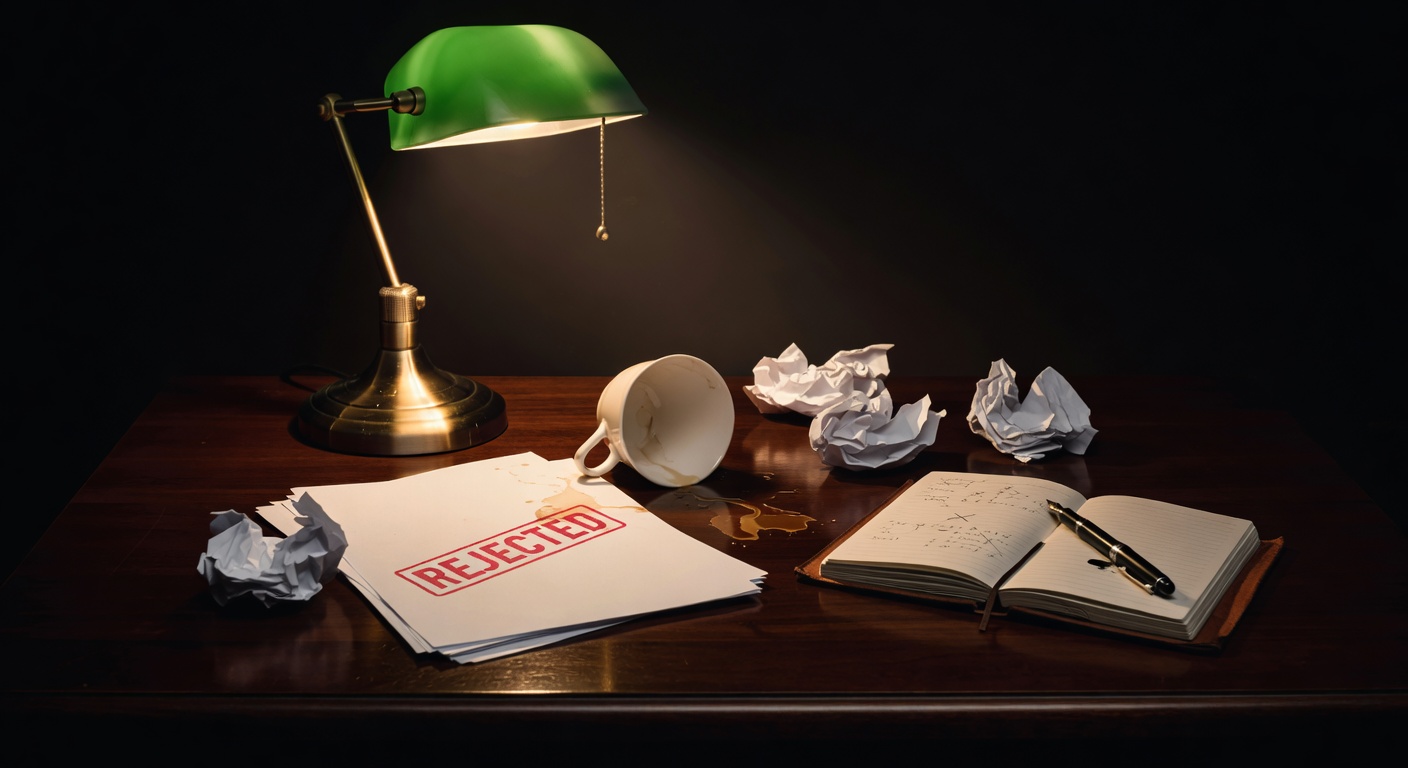 warm focused desk lamp lighting, sophisticated, no text overlay
