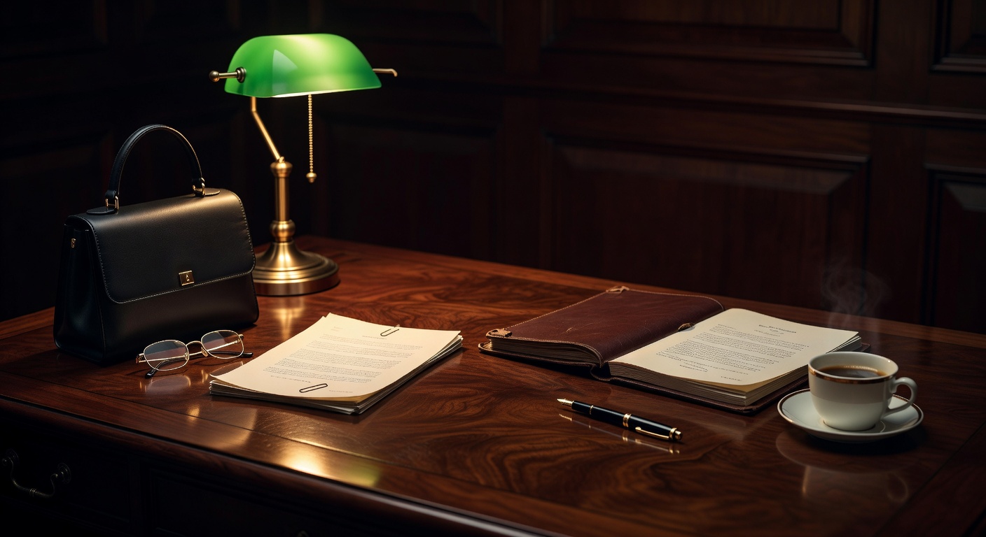 warm focused desk lamp lighting, sophisticated, no text overlay