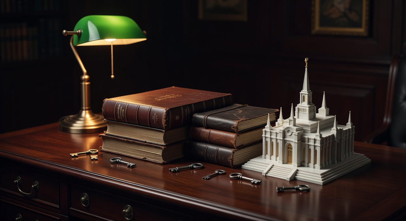 warm focused desk lamp lighting, sophisticated, no text overlay