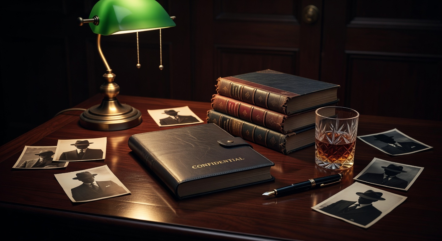 warm focused desk lamp lighting, sophisticated, no text overlay