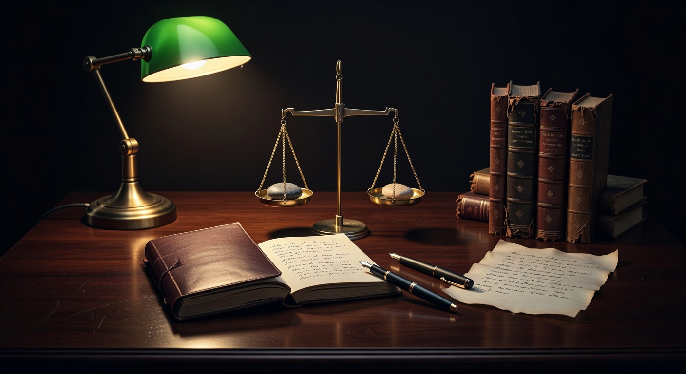 warm focused desk lamp lighting, sophisticated, no text overlay