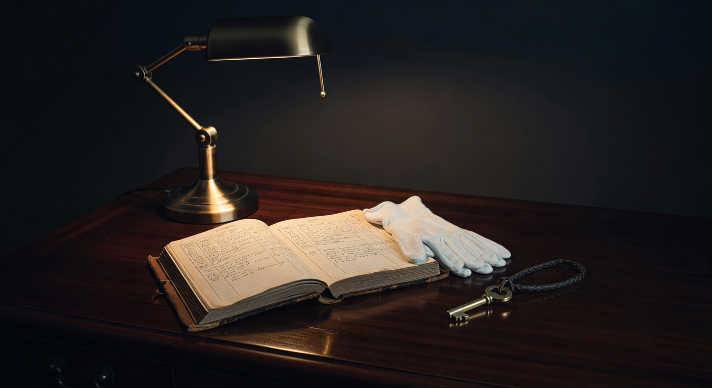 warm focused desk lamp lighting, sophisticated, no text overlay