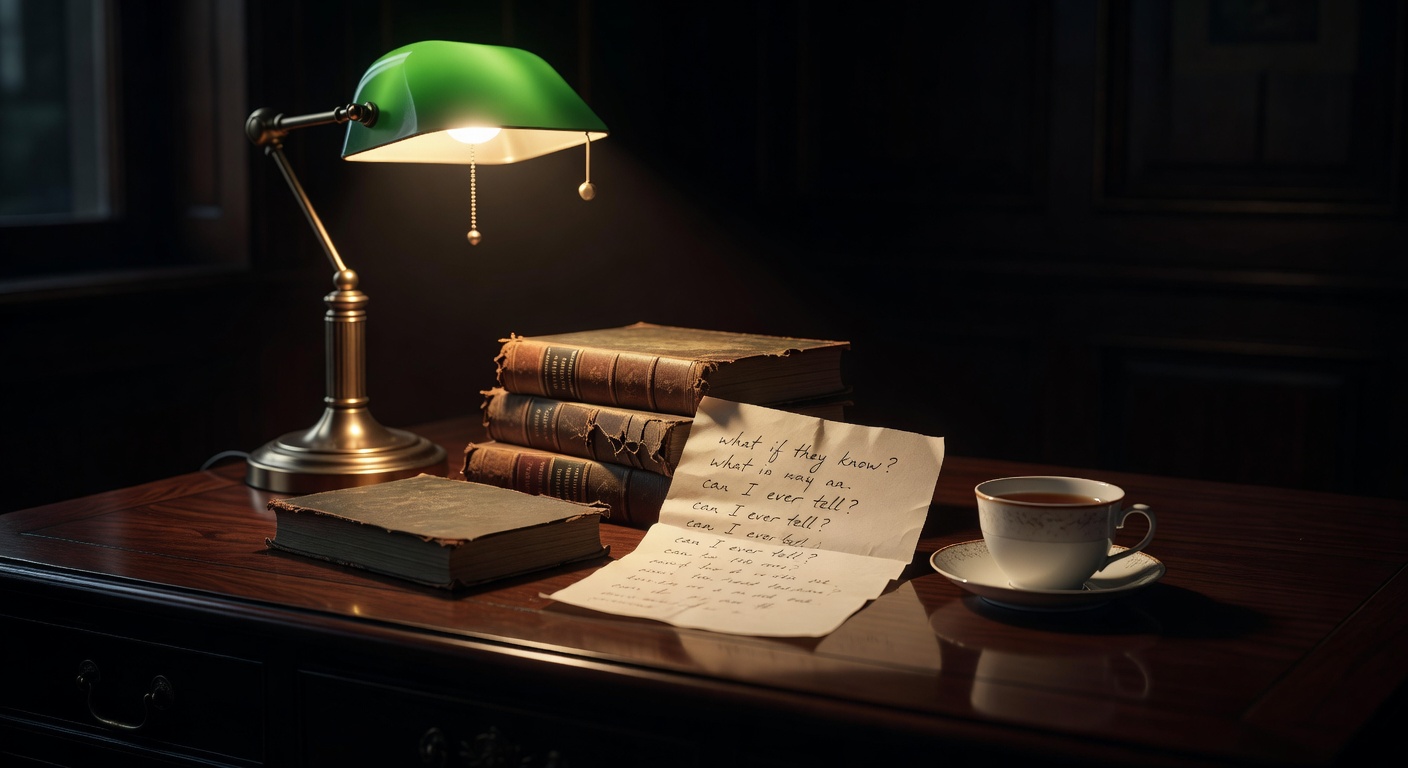 warm focused desk lamp lighting, sophisticated, no text overlay