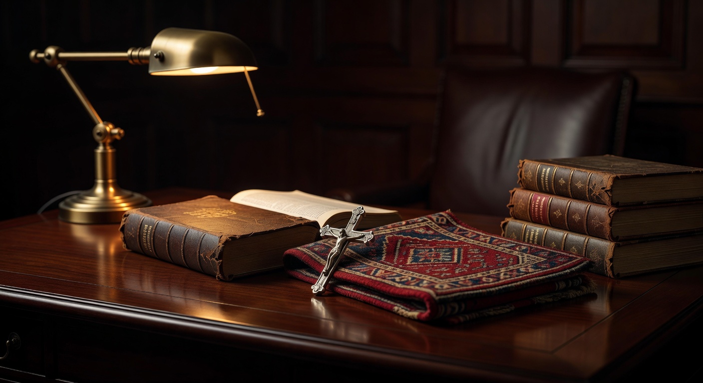 warm focused desk lamp lighting, sophisticated, no text overlay