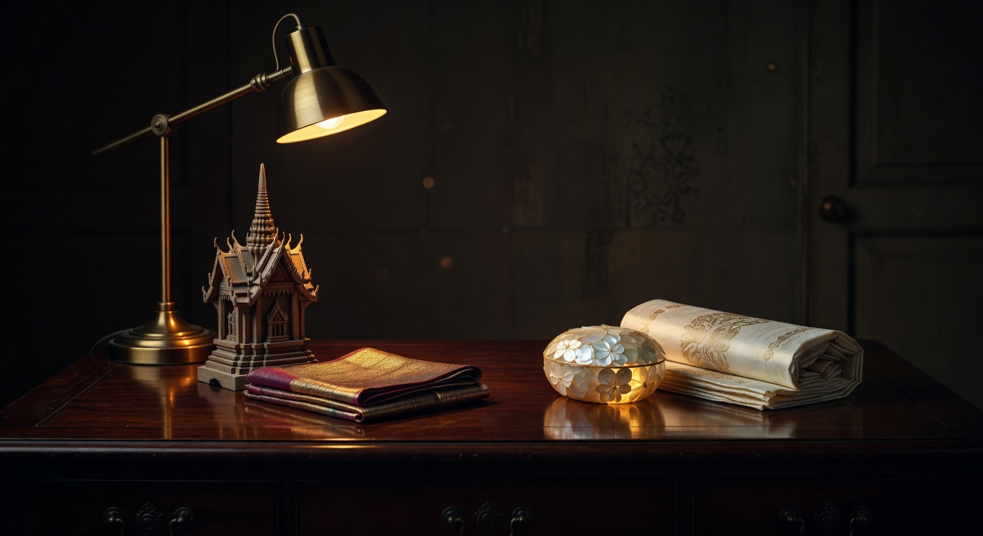 warm focused desk lamp lighting, sophisticated, no text overlay