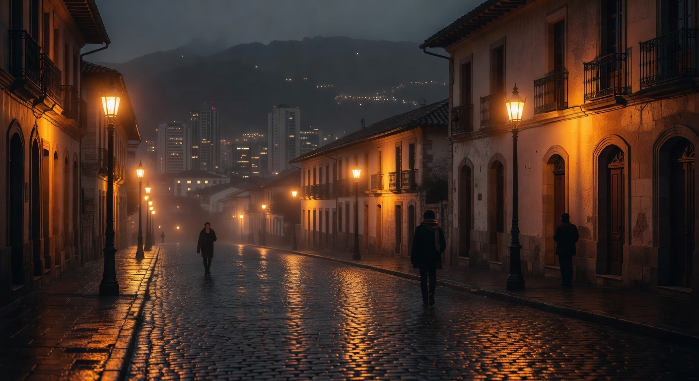 warm urban street lights, cinematic, no text overlay