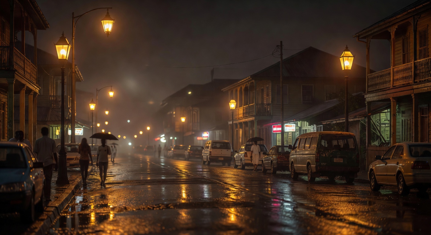 warm urban street lights, cinematic, no text overlay
