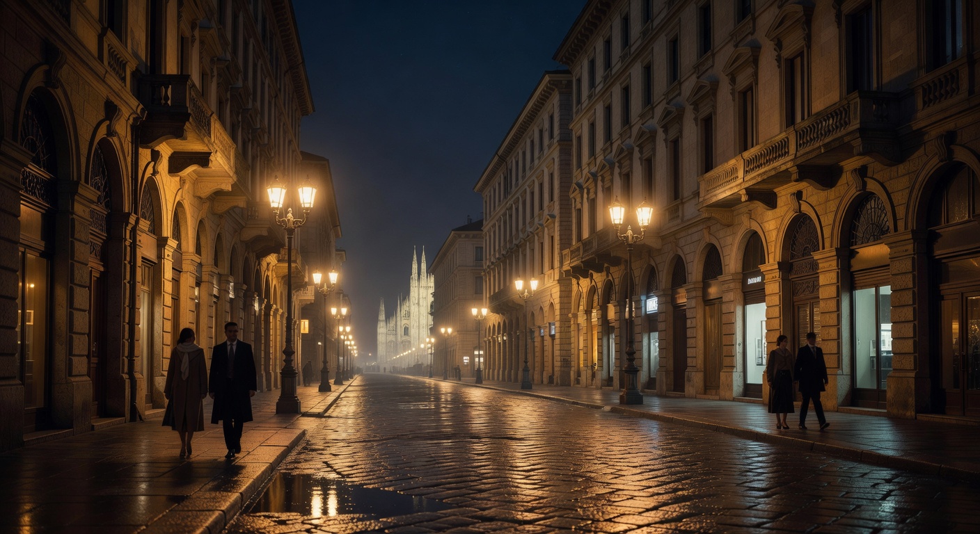 warm urban street lights, cinematic, no text overlay