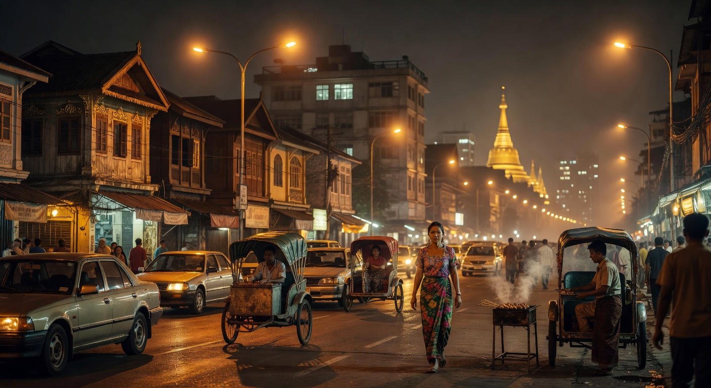 warm urban street lights, cinematic, no text overlay
