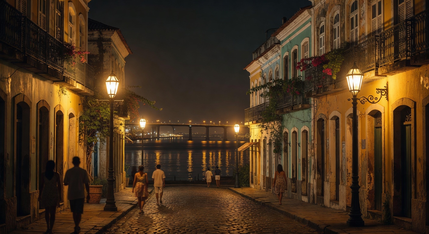 warm urban street lights, cinematic, no text overlay