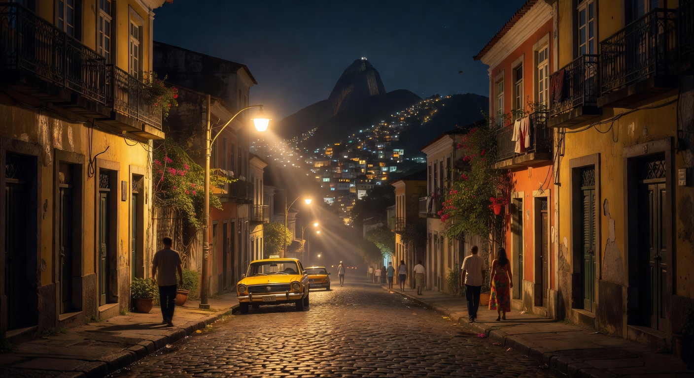 warm urban street lights, cinematic, no text overlay