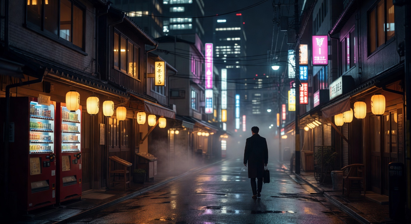 warm urban street lights, cinematic, no text overlay