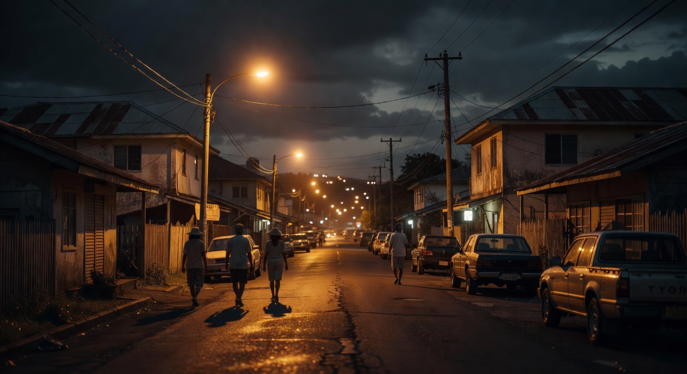 warm urban street lights, cinematic, no text overlay
