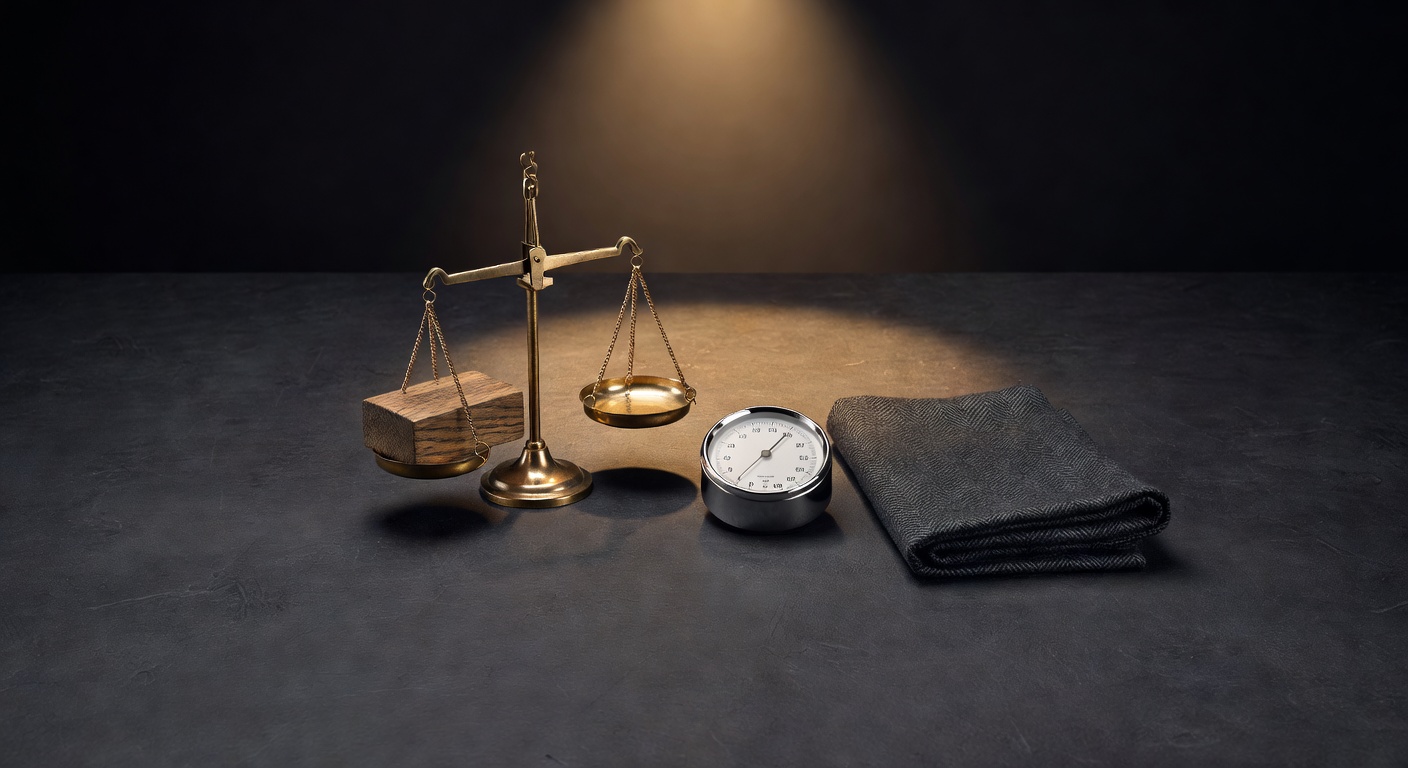 dark surface with warm focused light, sophisticated minimal composition, no text overlay