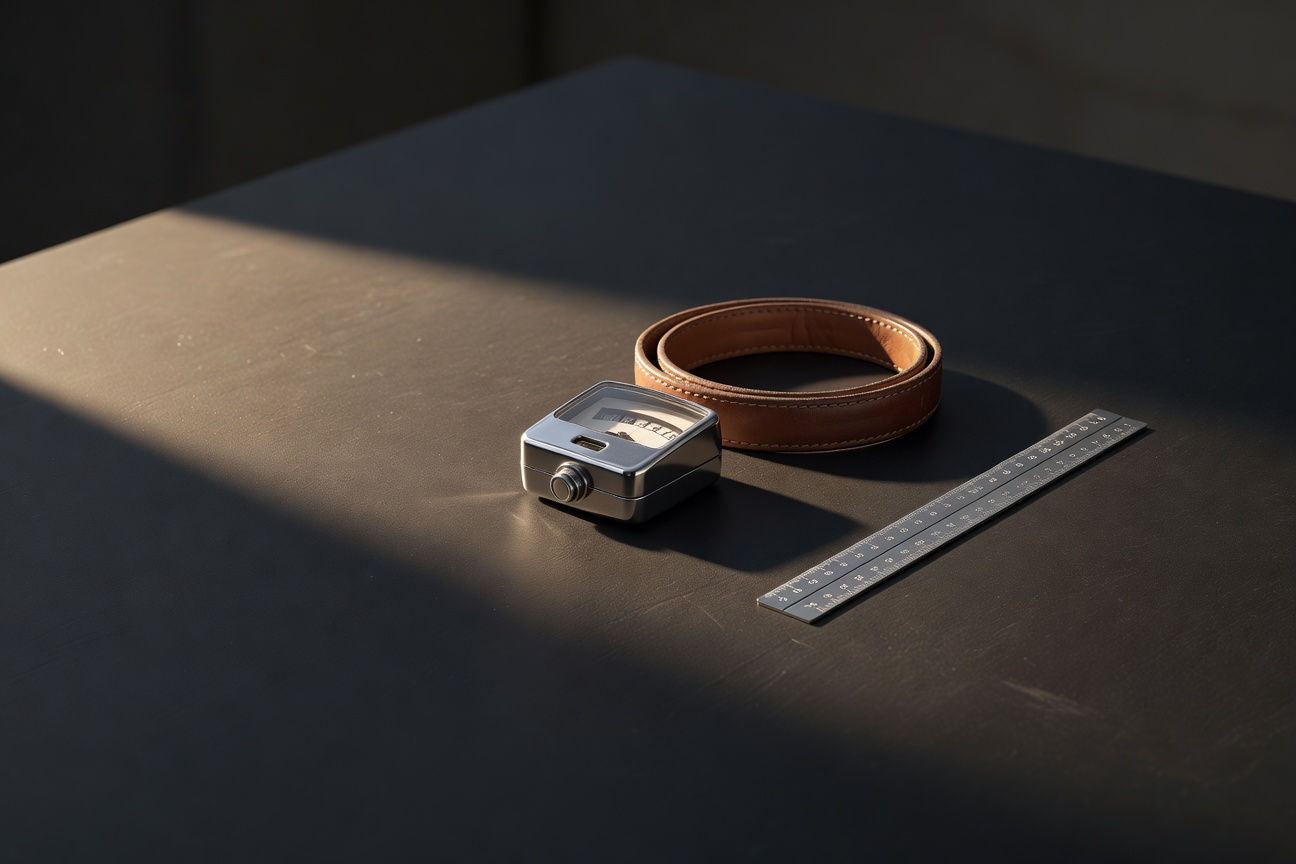 dark surface with warm focused light, sophisticated minimal composition, no text overlay